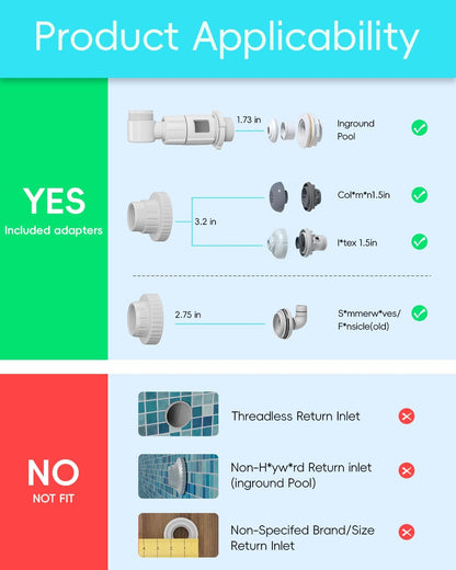 2025 Upgd Height Pool Fountain