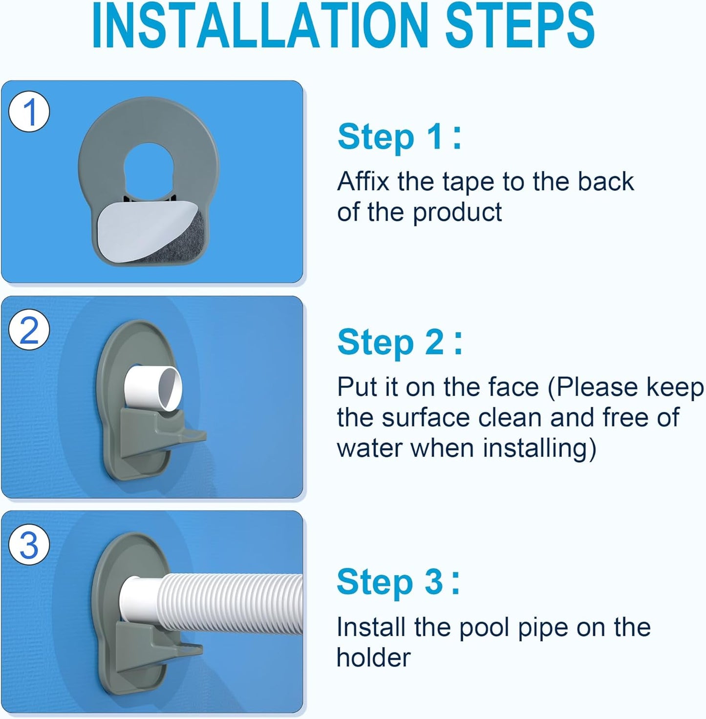 4-Pack Above Ground Pool Pipe