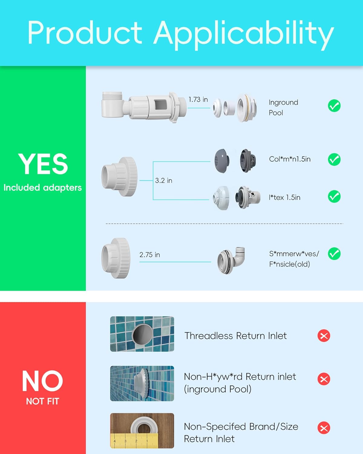 Pool Fountain w/ Lights