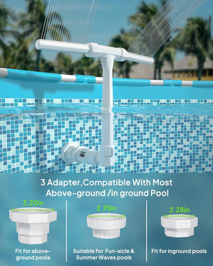 2025 Upgd Height Pool Fountain