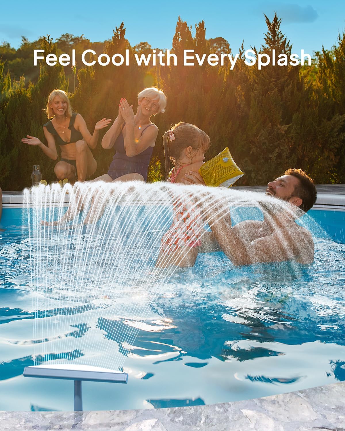 2025 Upgd Height Pool Fountain