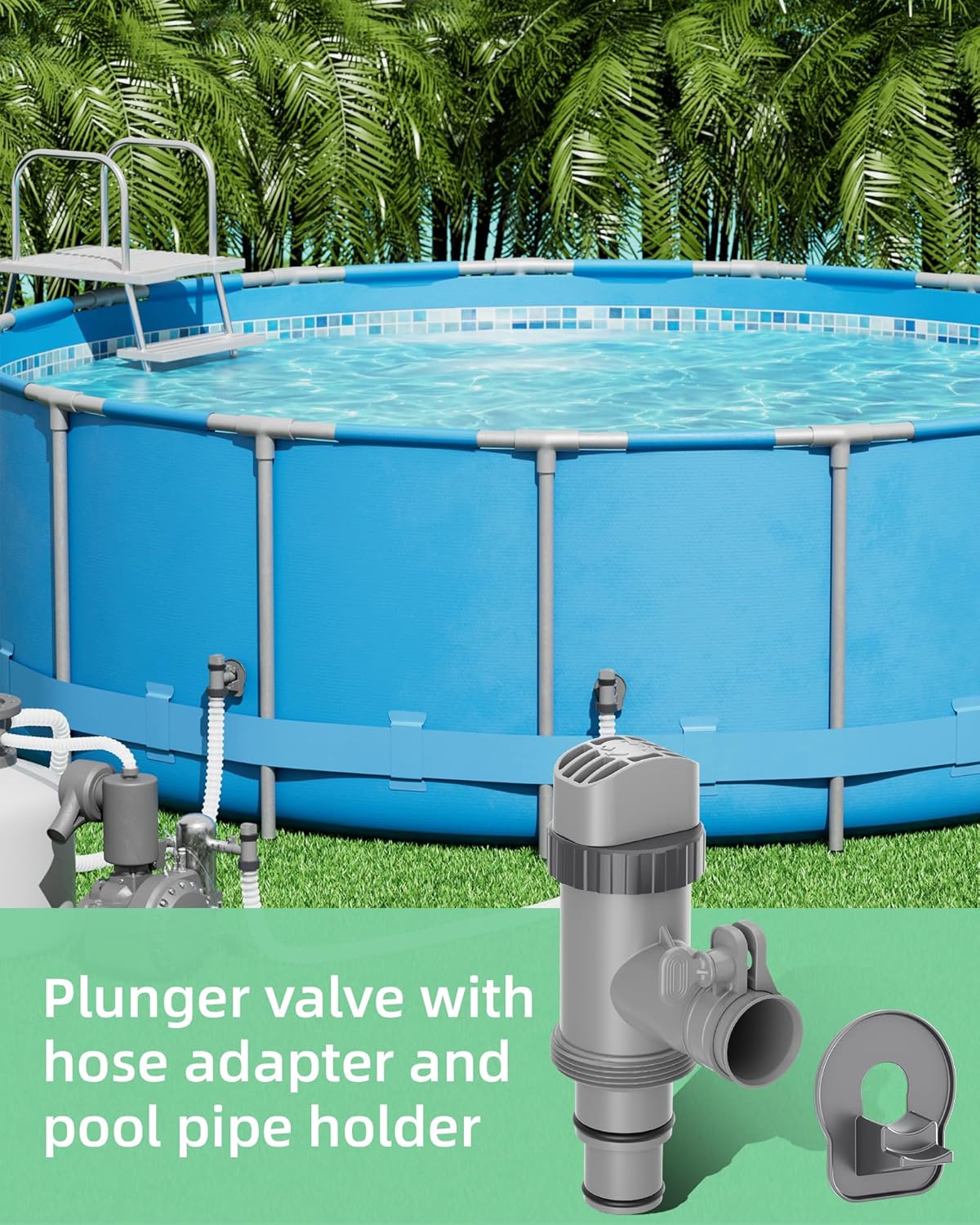 Plunger Valve & Swimming Pool Pipe