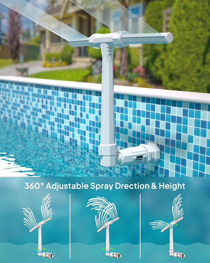 2025 Upgd Height Pool Fountain