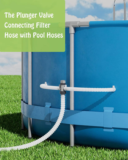 Dual Split Hose Plunger Valve & Plunger Valve Compatible