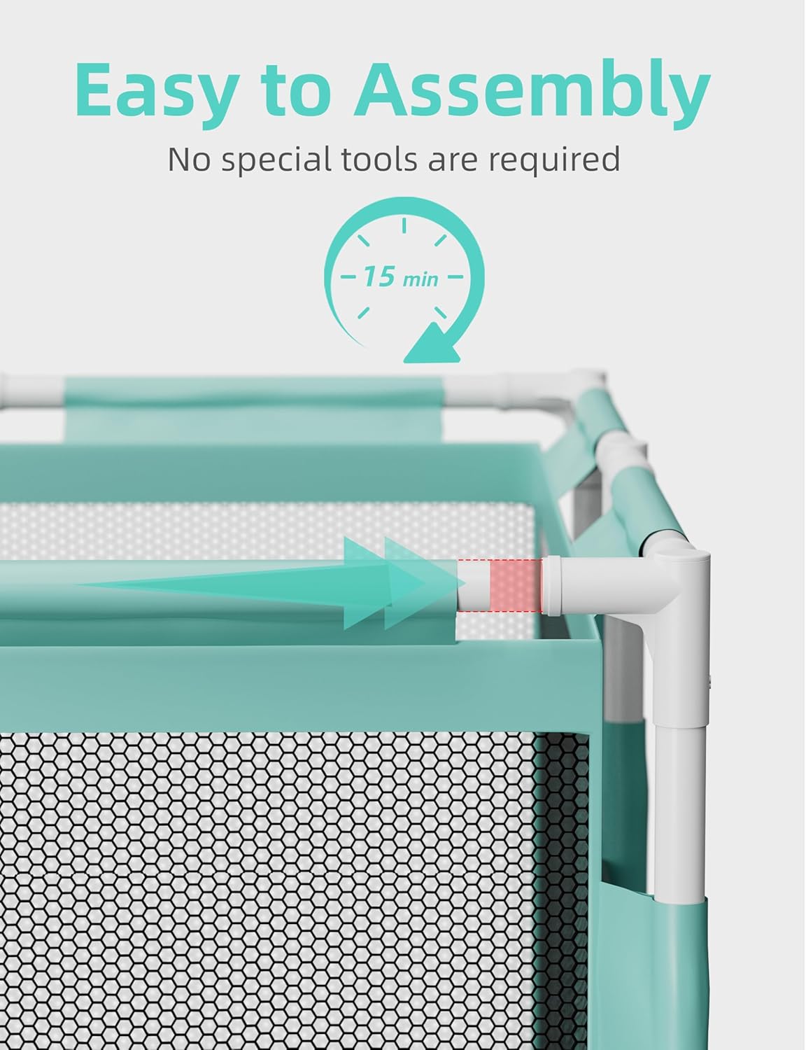 Outdoor Mesh Rolling Pool Float/Toy Storage Bin