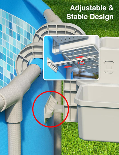 2Pack Stretchable Poolside Storage Basket