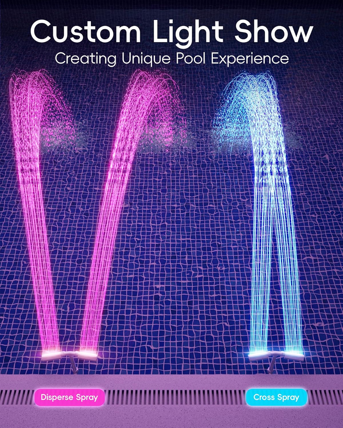 Pool Fountain w/ Lights