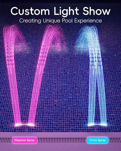 Pool Fountain w/ Lights